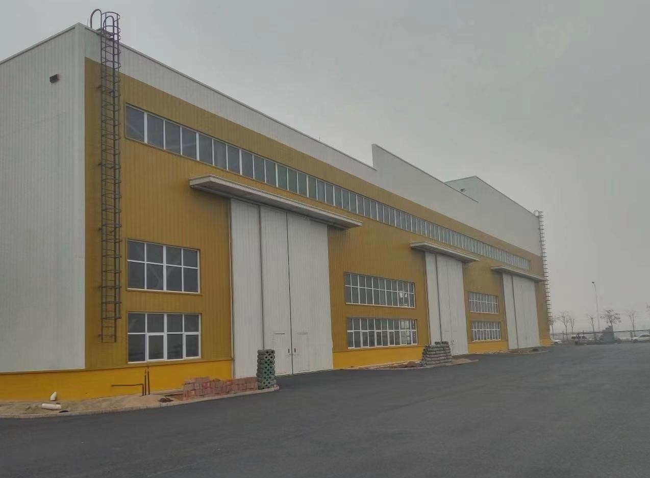 Colourful Cladding Prefabricated Steel Structure High Strength Steel Workshop Building