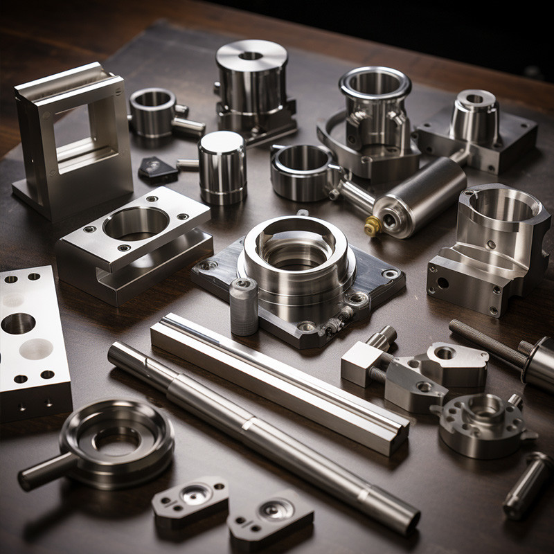 CNC Stainless Steel Parts Precision Machining Components Turning Milling CNC Aerospace Parts