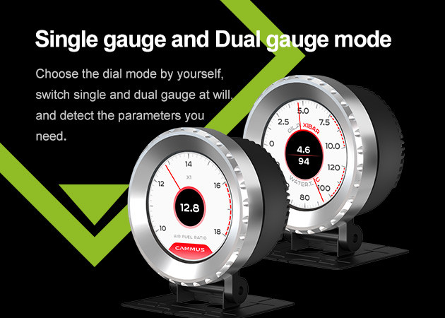 CAMMUS ClubSport 52mm Autometer Oil Temp Gauge Plug And Play