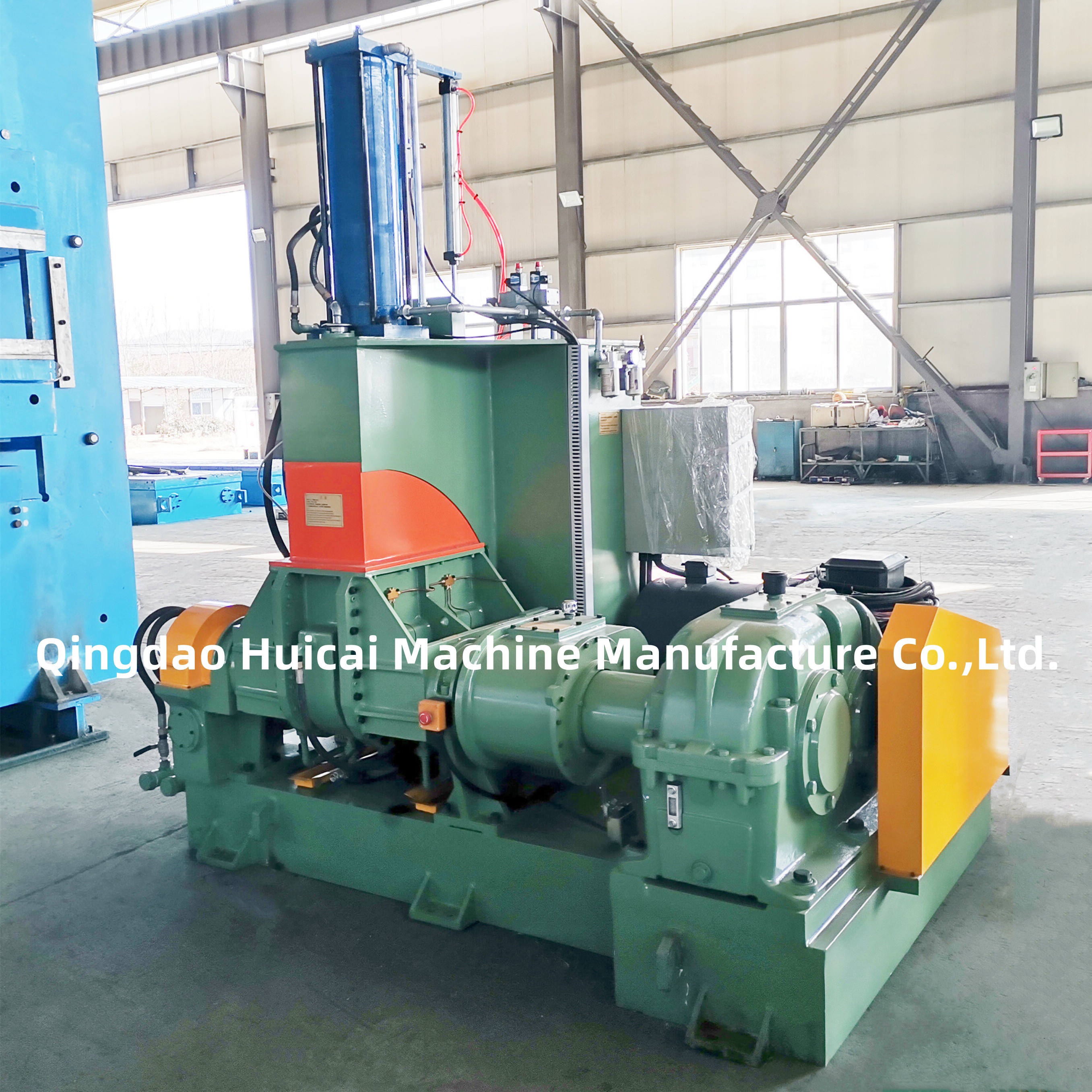 Rubber Kneader Machine for Rubber Mixing 3760*2143*3155mm 0.6-0.8MPa Flow Rate