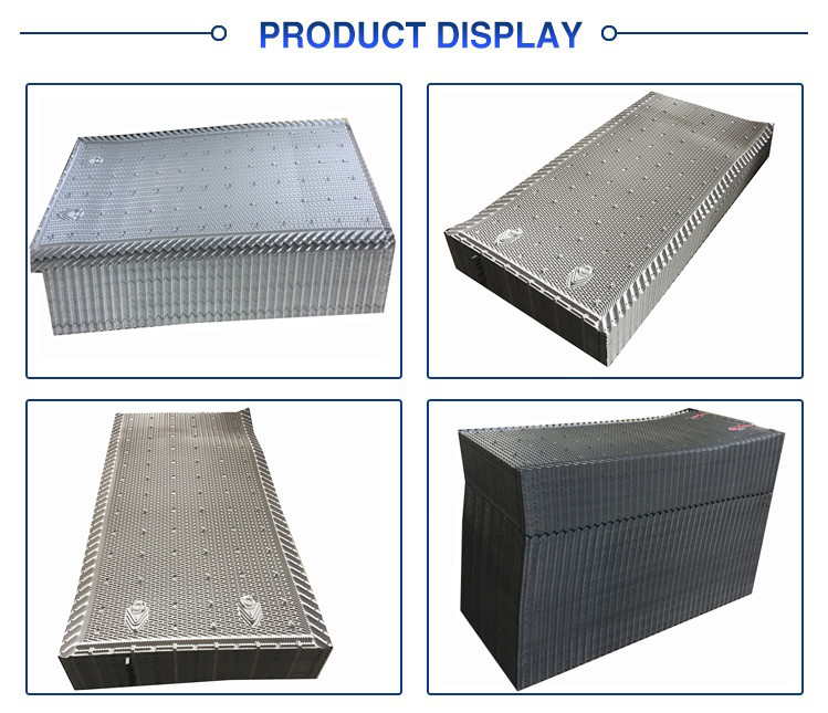 19mm 20mm PVC Cooling Tower Infill Filter Film Cooling Tower Packing Material