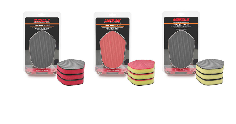 Customized Car Clay Pad With Blister Packages ISO-9001 Certificated