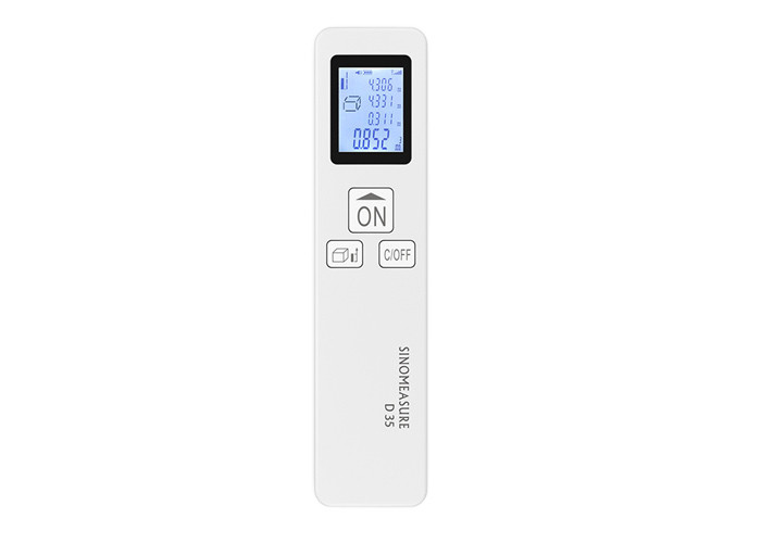 White Professional Laser Distance Gauge Precision Ranging Laser Distance Measuring Tool