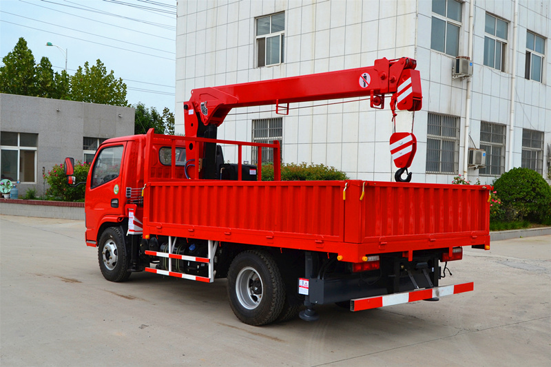 Dongfeng 3.2 Ton Lorry Mounted Crane With Manipulator 1898-3329 Mm Span