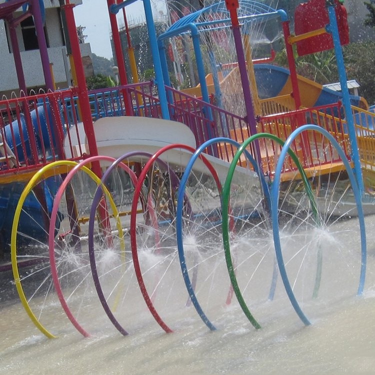 Kids and Family Water Park Playground Fiberglass Water Splash Games