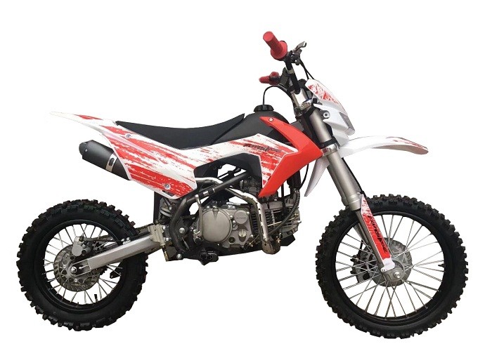 50cc / 70cc Mini Gas Powered Dirt Bikes , Red White Color Gas Pit Bike