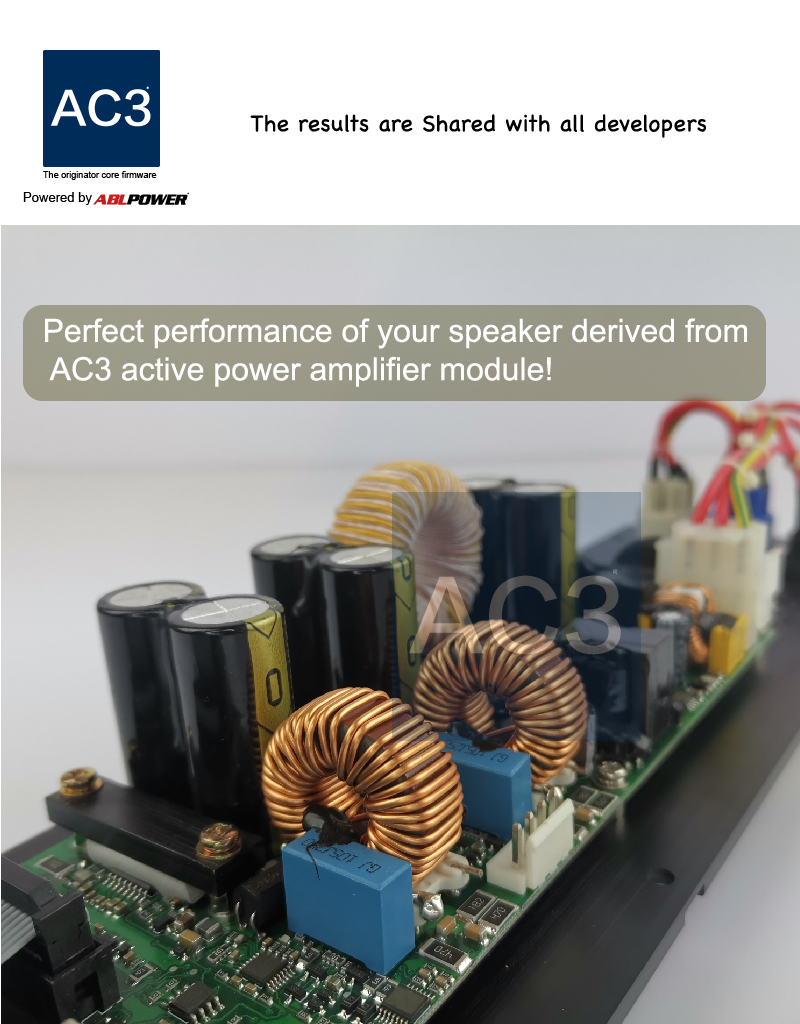Overload Protection 33KHz Amp Module For Active Speaker