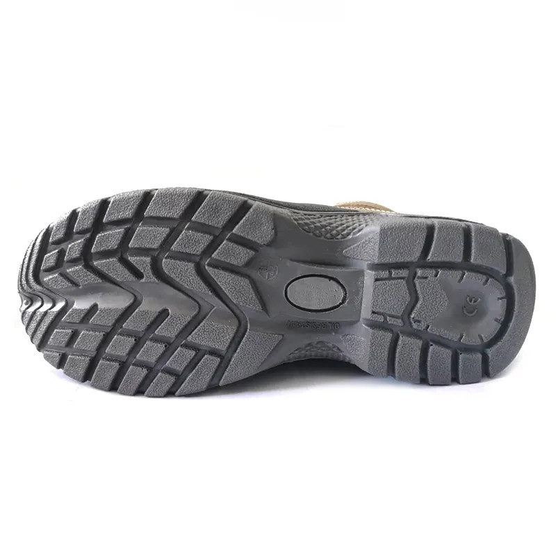 Heavy Duty Security Work Boots Brown Mens Waterproof Non Slip Shoes