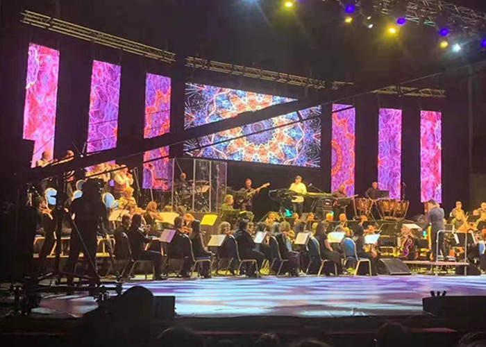 Automatic Lock SMD1921 background Led Screen For Stage Rental
