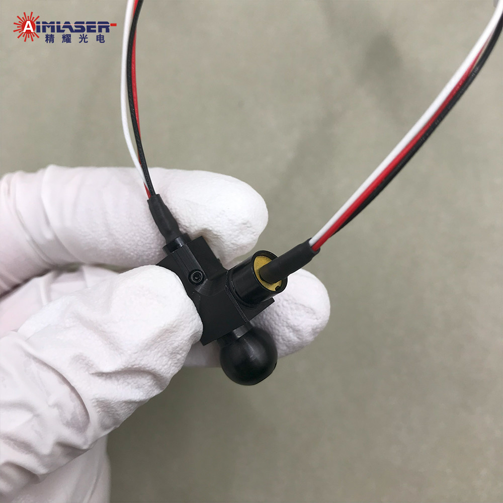 Coaxial Dual Wavelength Lasers Module 850nm 1mW and 520nm 5mW Combo for Gun Laser Sight Aiming