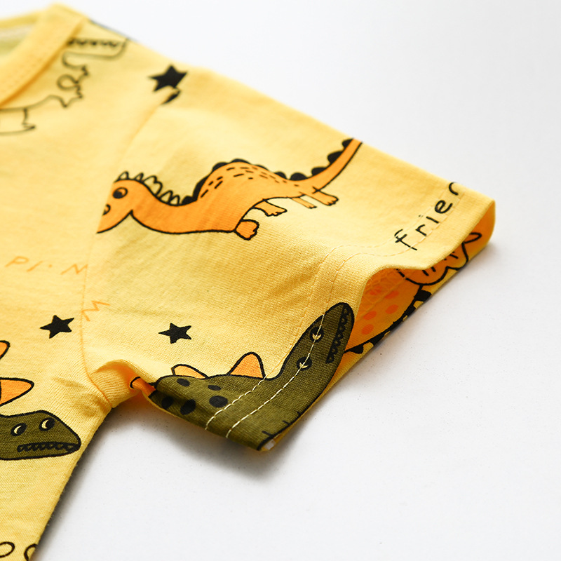 Children'S Outfit Sets Cotton Children Boutique Printing Sets Kids Pure Cotton Suit