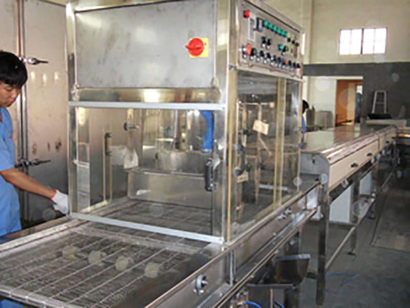150kg Per Hour Commercial Chocolate Dipping Machine
