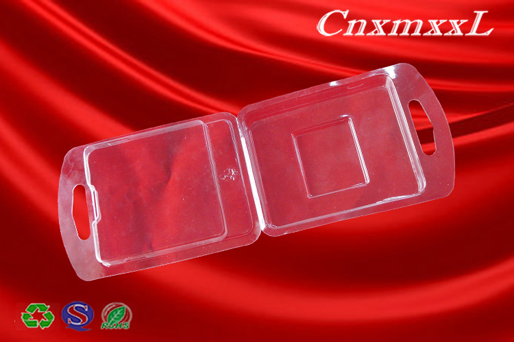 Double Clamshell Durable 0.6mm PVC Blister Tray Packaging For Hardware