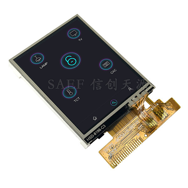 1.77" LCD Touch Screen Display 128x160 TN Panel For Smart Devices Front Screen