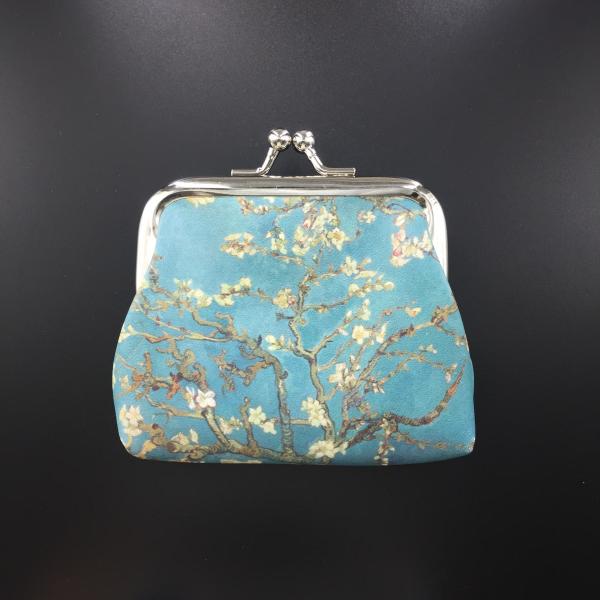 New Cute Buckle Coin Purses Kiss-lock Change small dot fabric bag mini cute coin