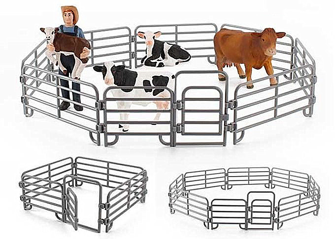 Fixed Knot Metal Corral Fence 12 Foot Corral Panels