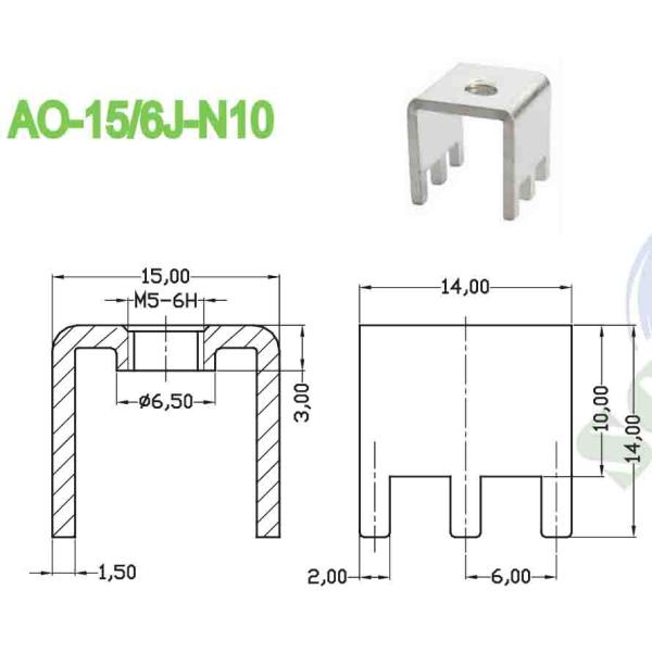 85A Brass Terminal Block Accessories Steel PCB Electrical Components M5 Screw