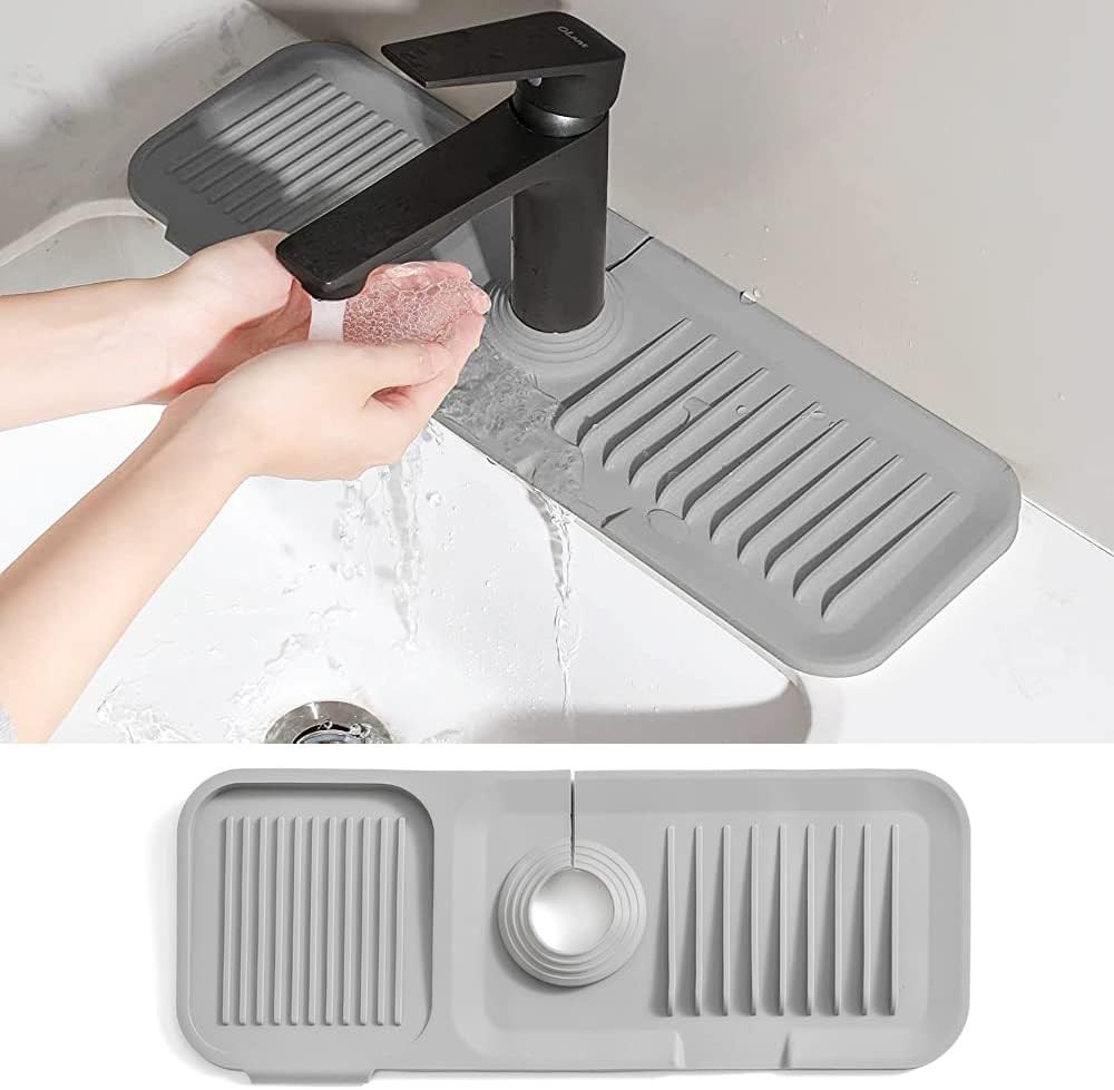 Durable Waterproof Silicone Kitchen Product Sink Splash Guard For Home