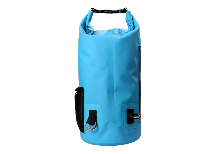 Wetsuit 20l Dry Bag Backpack Roll Top Closure With Front Zippered Pocket