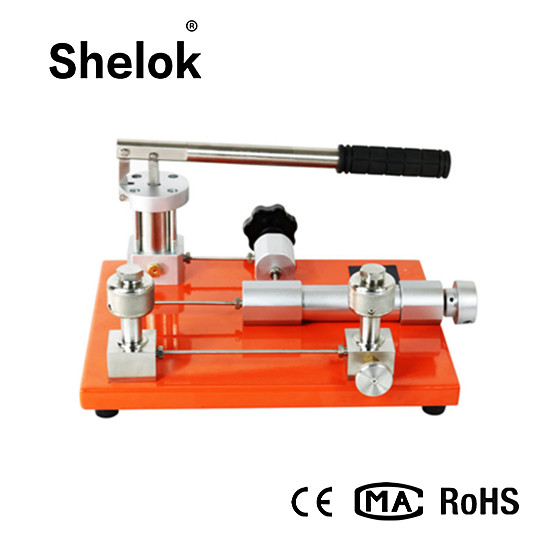 Benchtop pneumatic pressure calibrator pressure gauge calibration machine