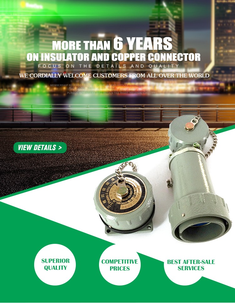 Explosion Proof Plug Adapter Connector Electrical Outlets Dust Prevention