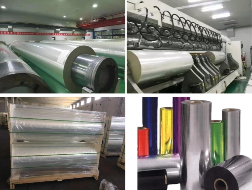 Custom Printing Soft Heat Sealable Silver Metallized Bopp Film for Flexible Packaging