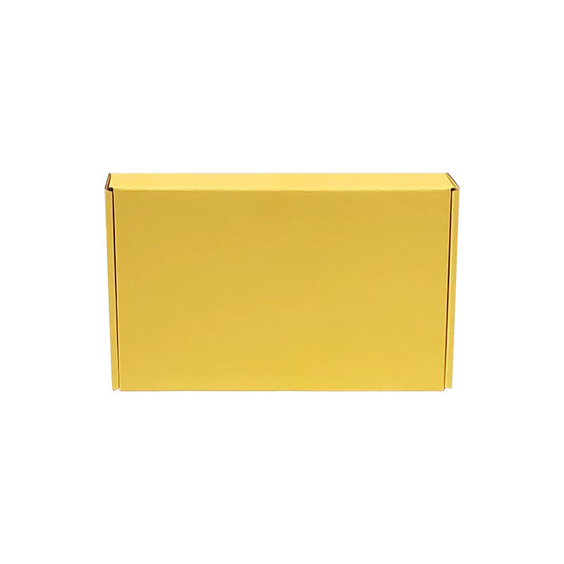 Yellow 3 Layered Airplane Storage Box Rigid Folding Boxes For E Commerce