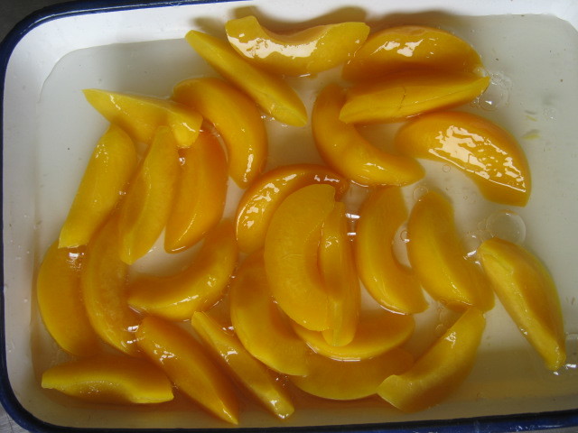 Private Label Canning Fresh Peaches , Canned Sliced Peaches 14-17% Brix