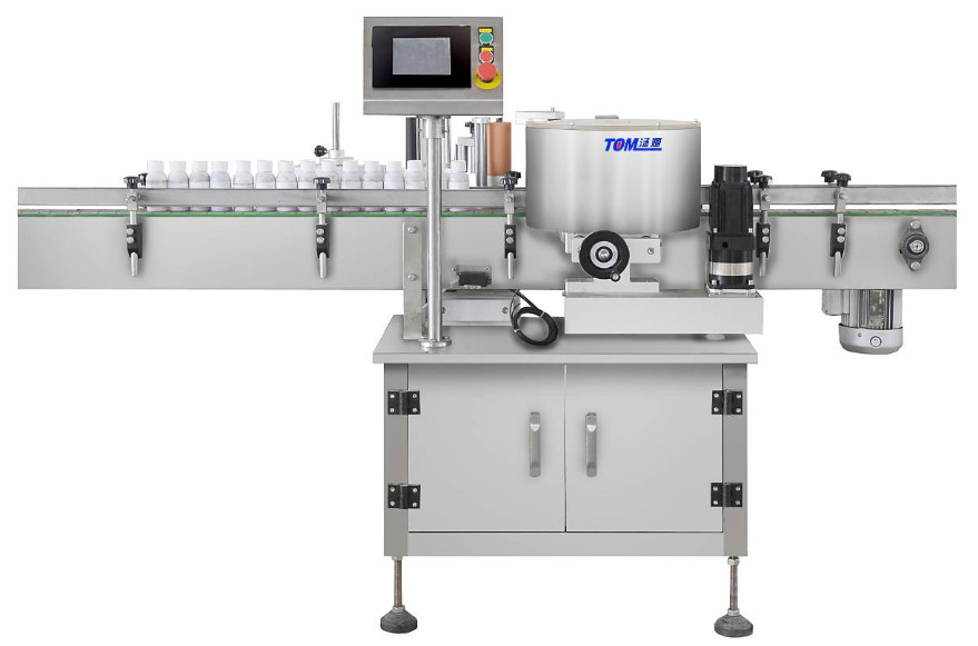 XJY-630D Fully Automatic Stinless Steel PLC Controlled Adhesive Labeling Machine For Bottle