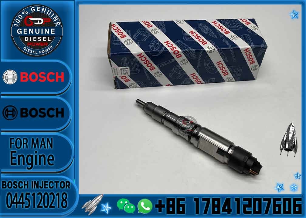 Good Price New Injector 0445120030 0445120218 0986435517 Common Rail Fuel Truck Diesel Injector for MAN TAG/TGA/TGS 10.5