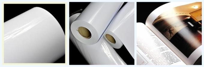 Aqueous Premium Large Format Printer Paper 255gsm Glossy Instant Dry Surface