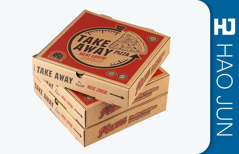 Brown Kraft Cardboard Food Boxes Plat Packed With 2mm Thickness Efluting Paper