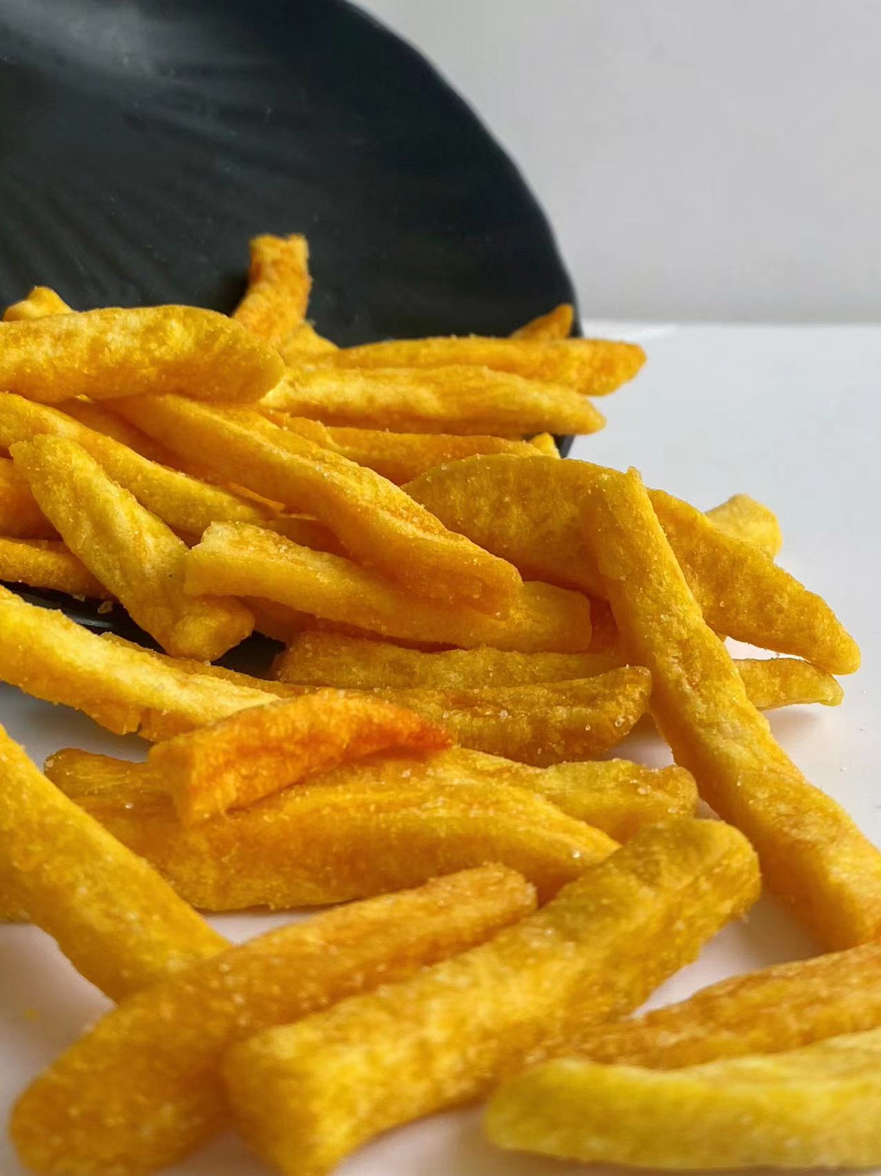 OEM Package Vacuum Fried Fruit & Vegetable VF Dried Sweet Potato Strips Healthy Snack