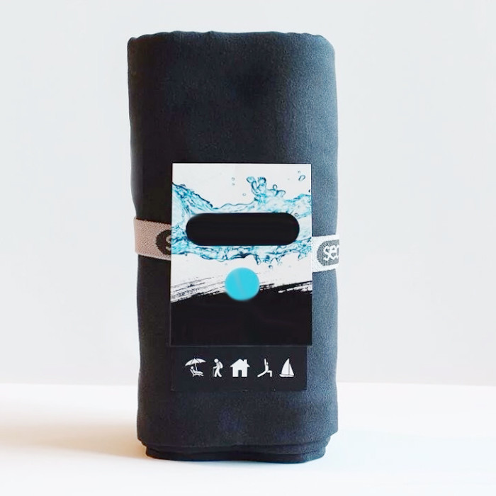 Wholesale Quick-Dry Sweat Travel Fitness Microfiber Towel with Mesh Bag
