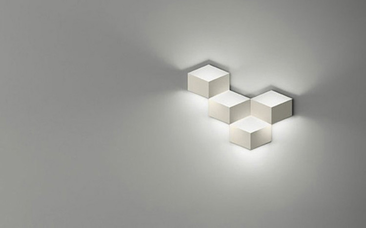 Modern Creative geometry Wall Lamp Bedroom Bedside Living Room Aisle three-Dimensional Wall Lamp(WH-OR-243)