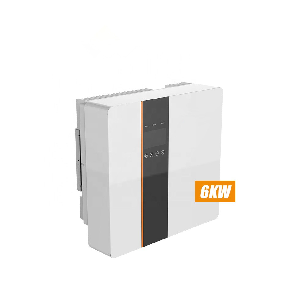 Hybrid Solar Inverter 5Kw 6Kw 7Kw Single Phase Inverter With Lithium Batteries Back Up For Europe Use with CE TUV