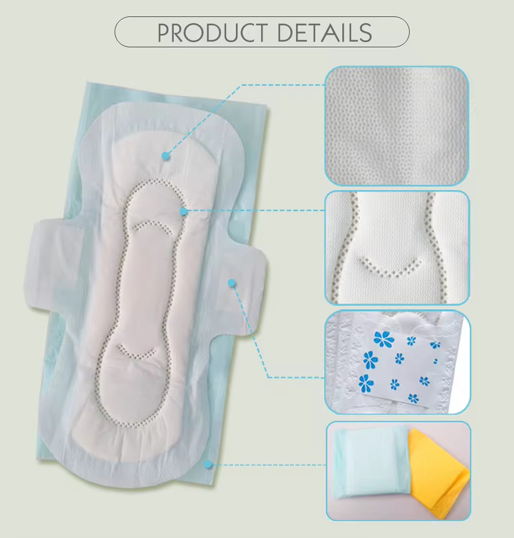 Cotton Winged Sanitary Napkins For Women 135mm - 290mm Breathable And Comfortable
