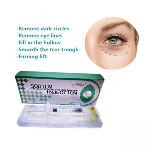China Sodium Hyaluronate Solution For Eyes Remove Dark Circles Dermal Filler 1ml on sale