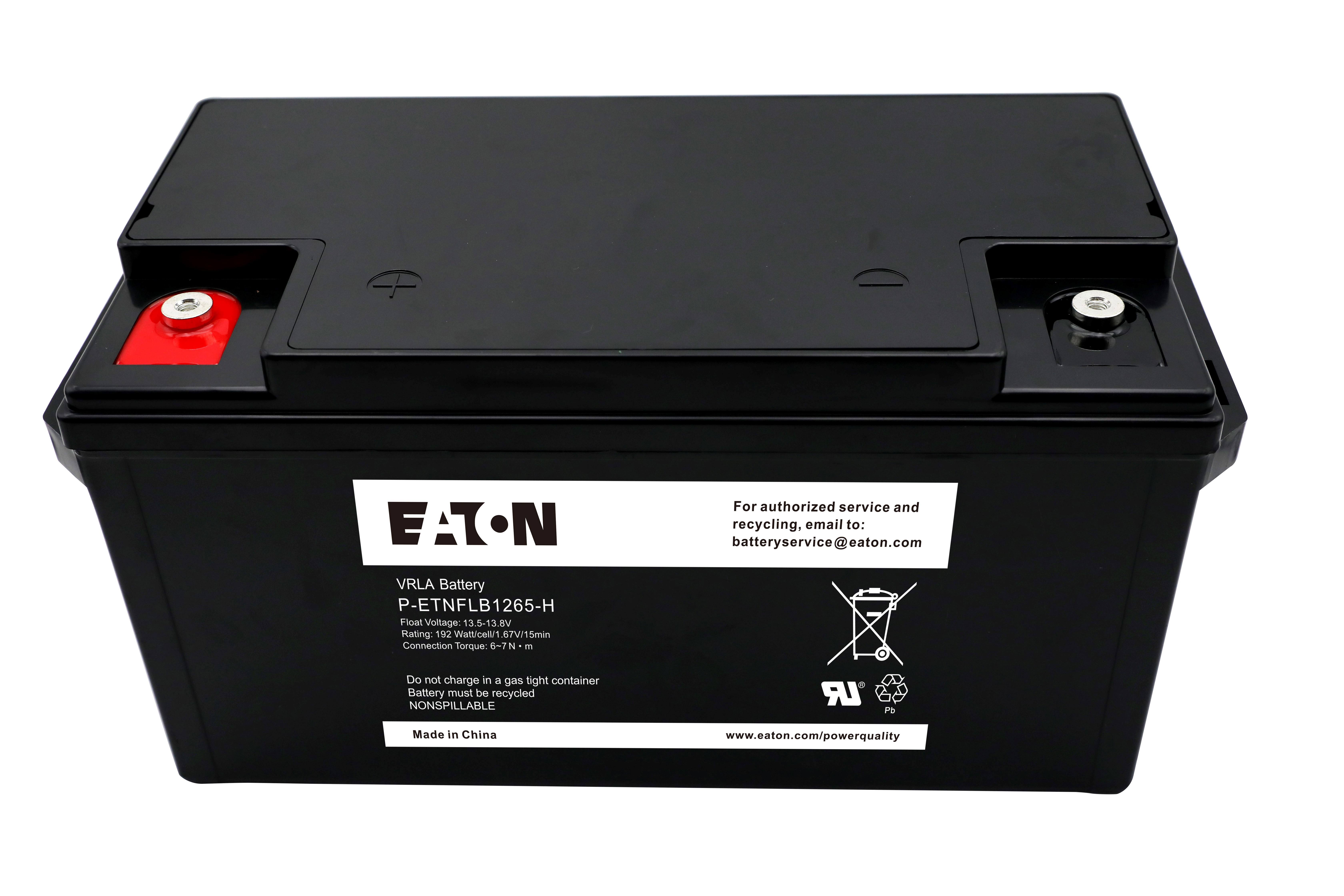 Eaton UPS Battery ETNFLB1265-H 12V 65AH Lead Acid Battery for Chargeable Eaton Backup