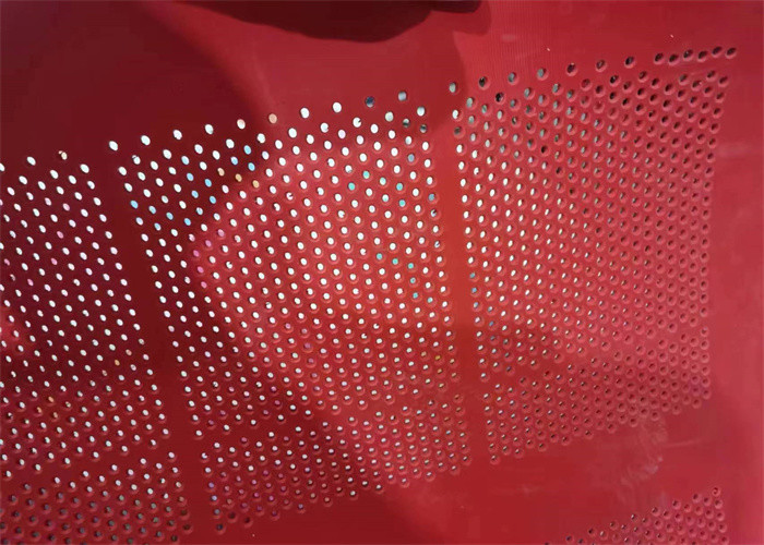 6mm Thickness Self Cleaning Rubber Screen Panel For Mineral Screening