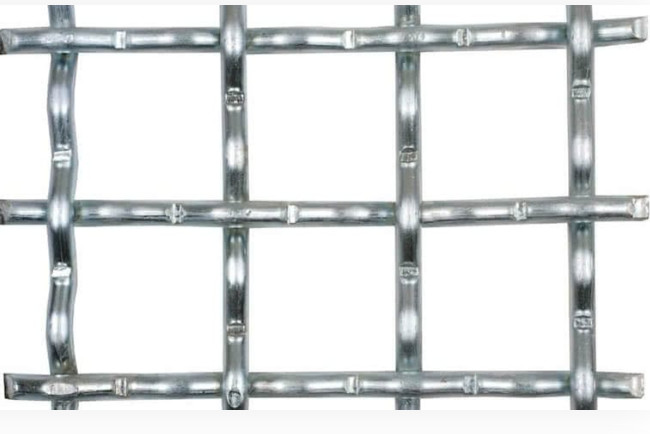 High Precision Spring Steel Woven Wire Mesh Screen For Mining Industries