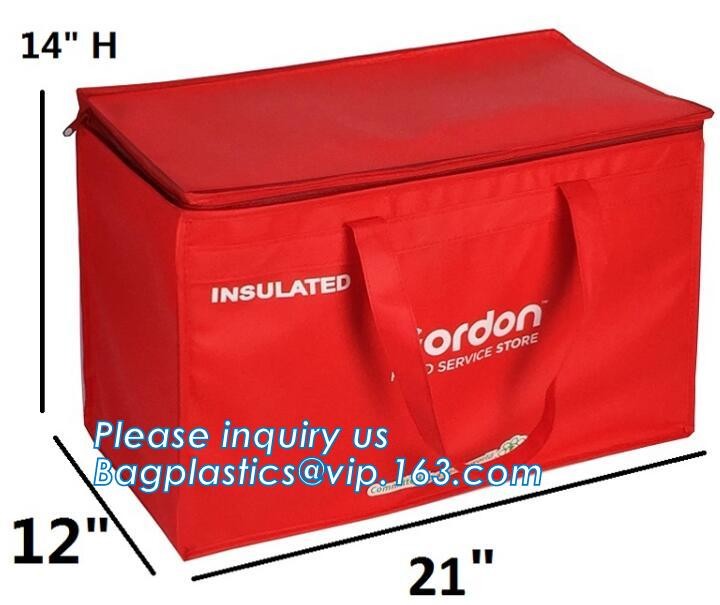 cooler bag waterproof oxford shoulder bag ice pack thermal picnic lunch box vehicle insulation bag for meal drinks pack
