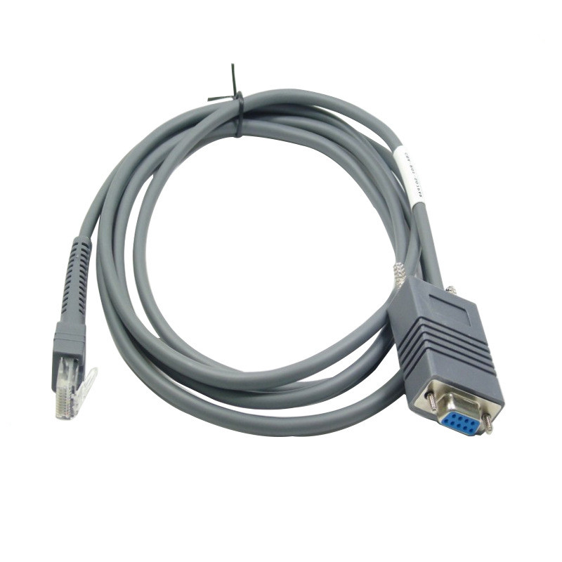 Flexible DB 9 Pin To Rj45 Cable Serial Port 2m For Symbol 2208 DS3608