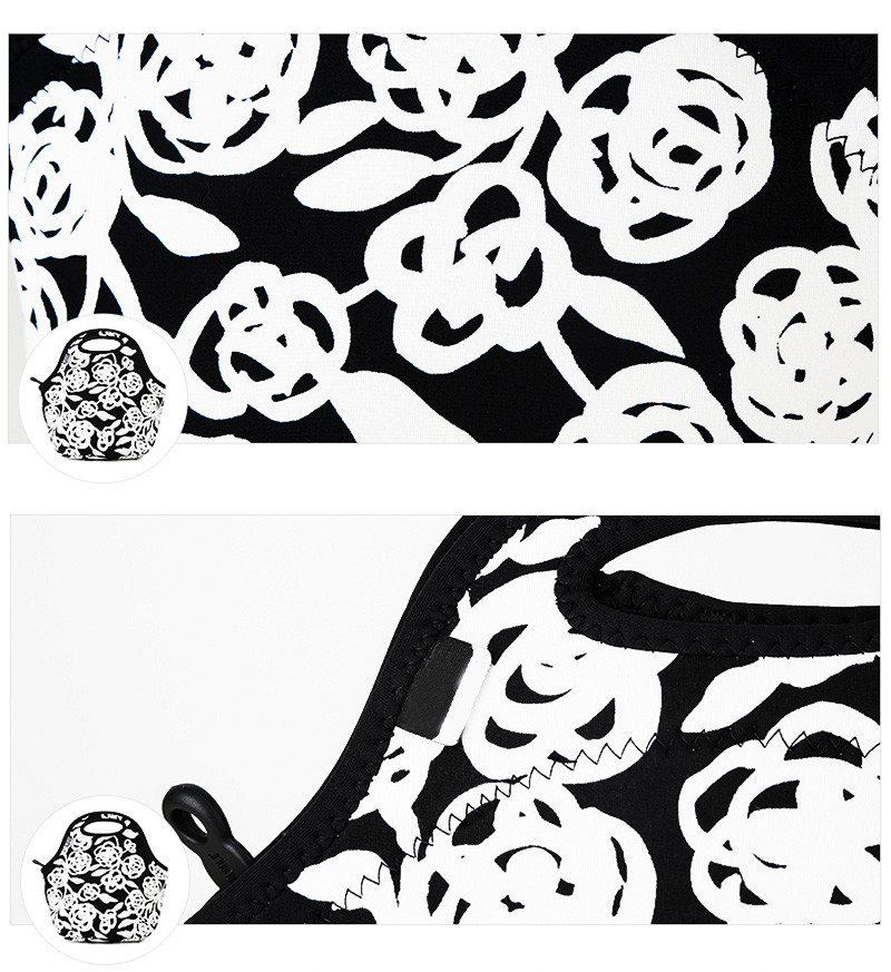 Custom Logo Picinc Insulated Reusable Neoprene Lunch Bag