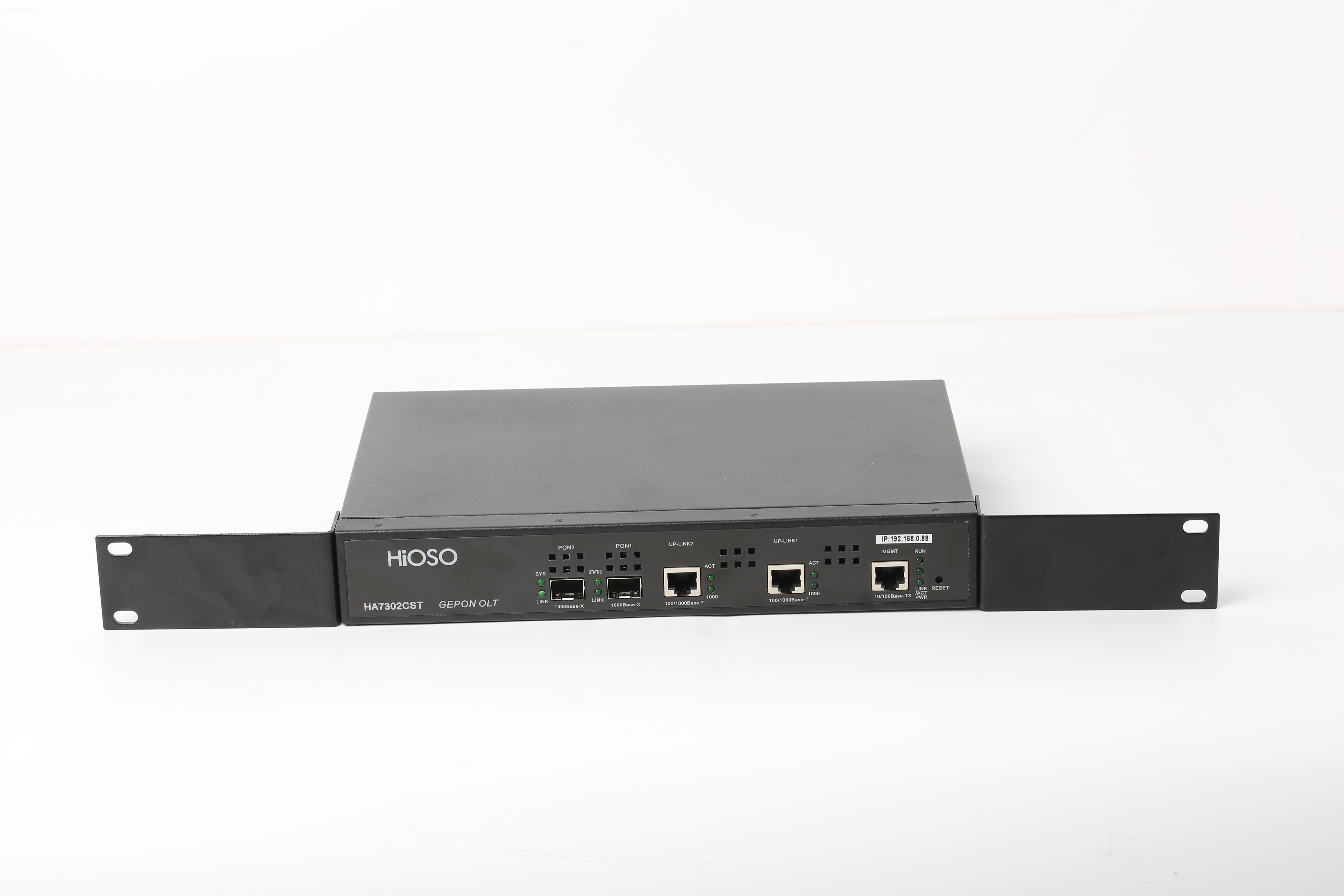 FTTX Solution OLT EPON 2PON Ports Fiber Optic Equipment Support Management