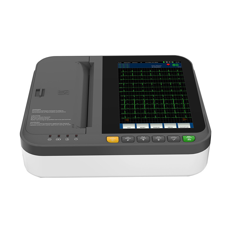 3 Channel Portable ECG Machine With Monitor System Manual Automatic