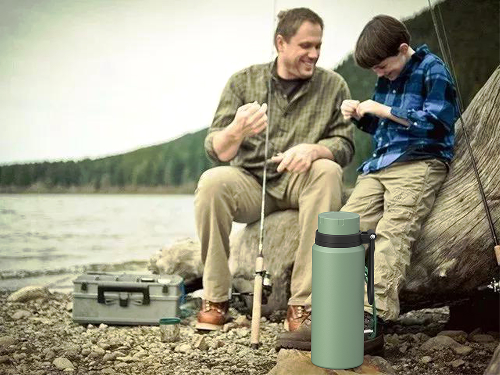 1500ml Custom Design Large Thermos Flask Bpa Free Insulated Hot Vacuum 304 Stainless Steel Flask With tea filter