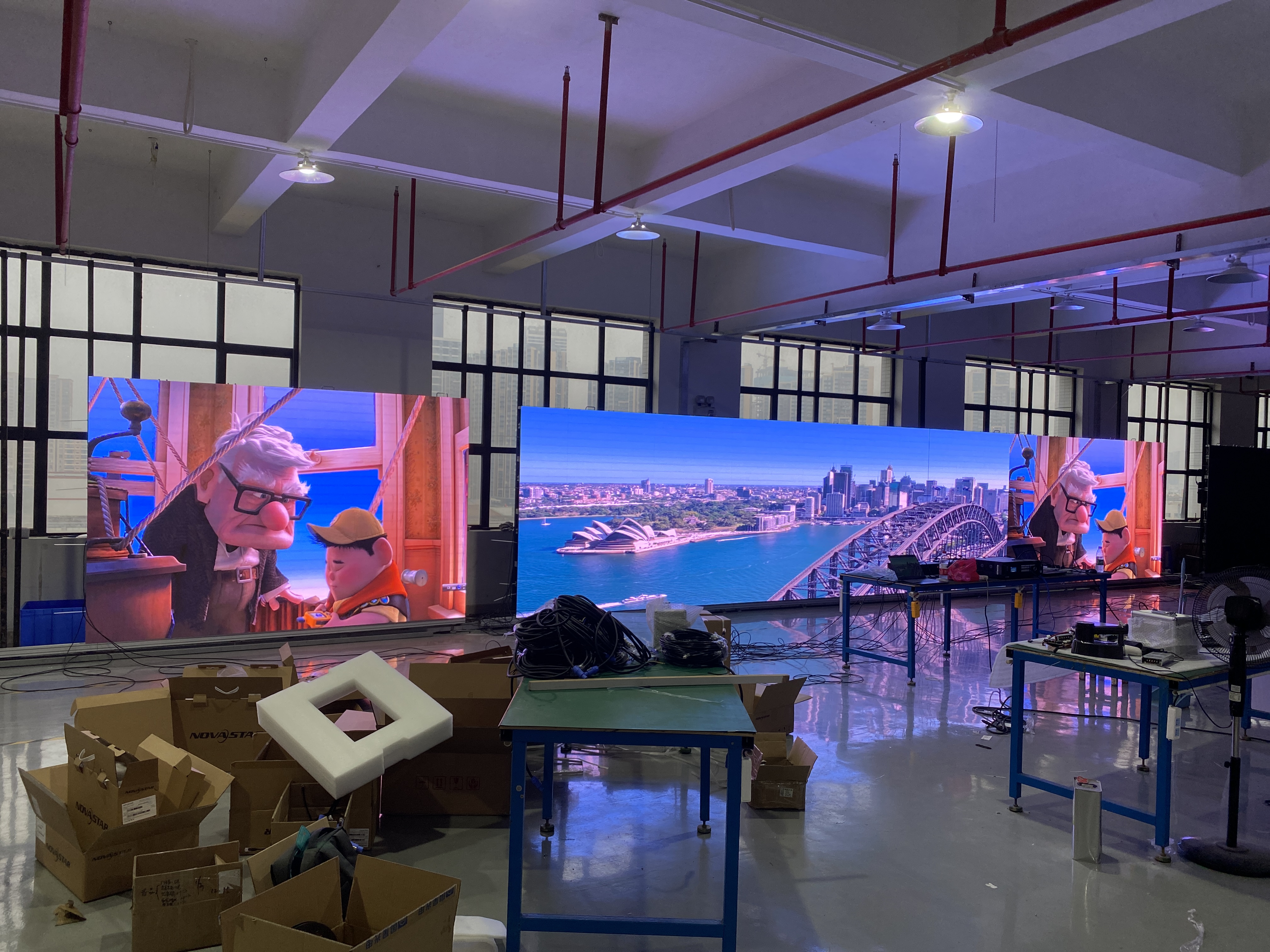 Large Outdoor Led Display Screens For Hire Full Color P4.81 500x500mm