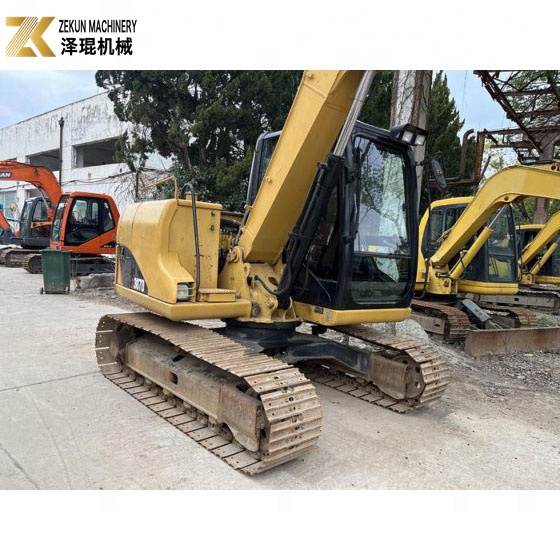 41.5KW Used Cat 307 Excavator 7 Ton Used Crawler Excavator Construction