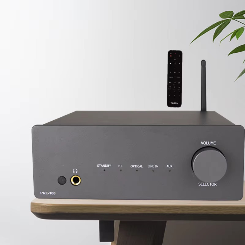 100W RMS HiFi Audio Power Amplifier Class D Audio Amp Desktop Compact 2 Channel Stereo Amplifier